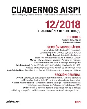 					Ver Vol. 12 (2018): Traducción y rescritura(s)
				